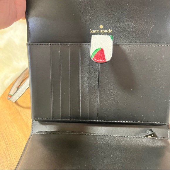 Kate Spade White Watermelon Print Crossbody Bag - Picture 5 of 11